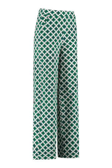 Studio Anneloes Lexis graphic flowers trousers