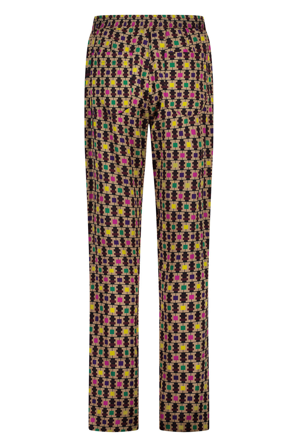 Studio Anneloes Mila graphic satin trousers