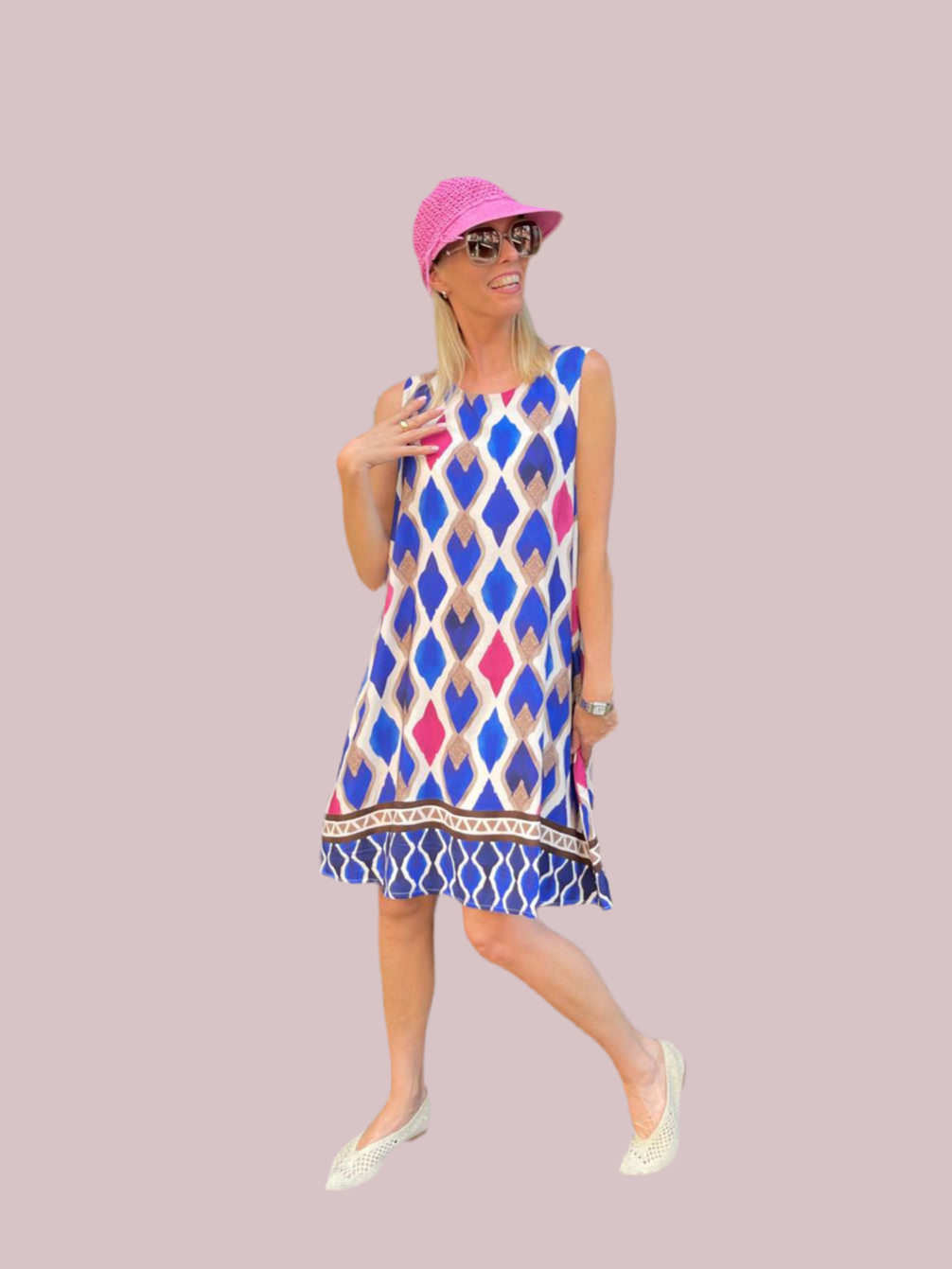 Japon Retro Blauw