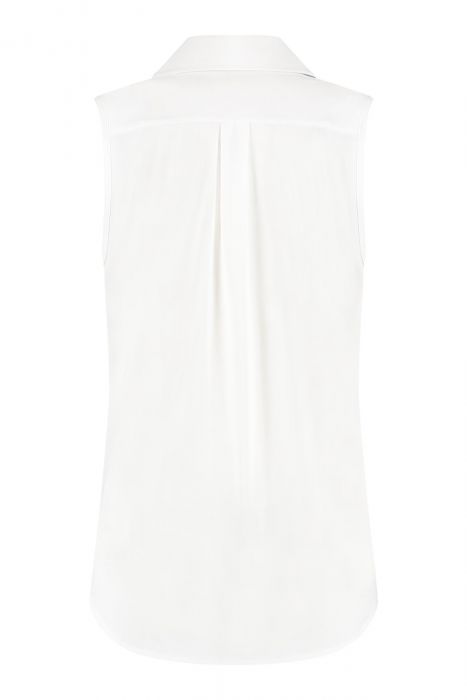 Studio Anneloes Bobby sleeveless blouse wit