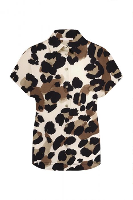 Studio Anneloes Barb Leopard blouse