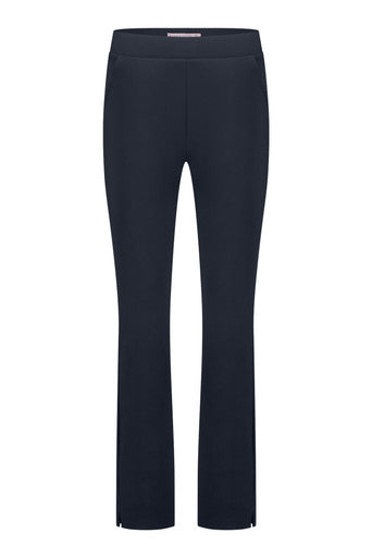 Studio Anneloes Anne bonded trousers donkerblauw