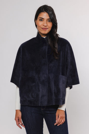 Rino&Pelle Cape Dewi Donkerblauw