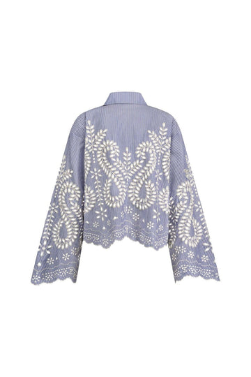 Studio Anneloes Midge border embroidery blouse