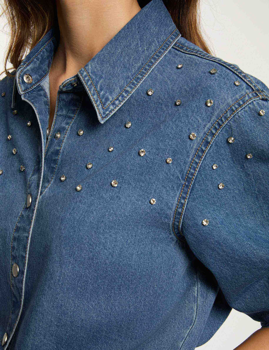 Jeans Blouse Strass