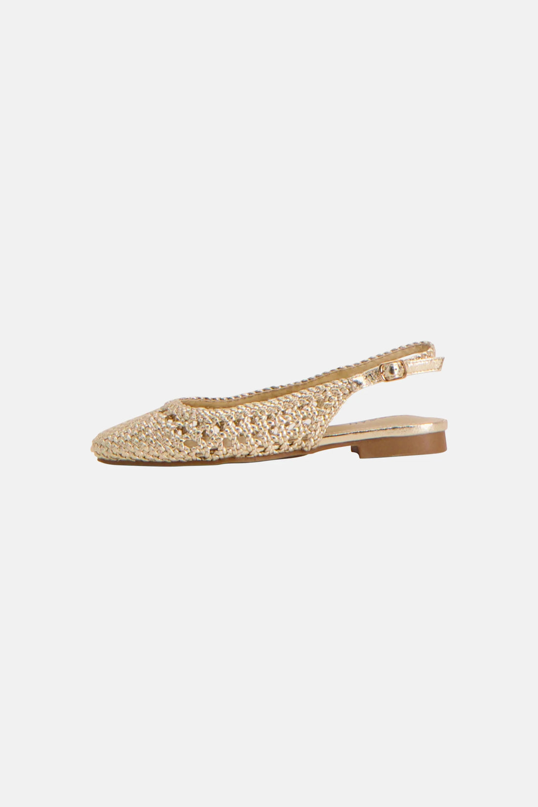 Slingback Goud