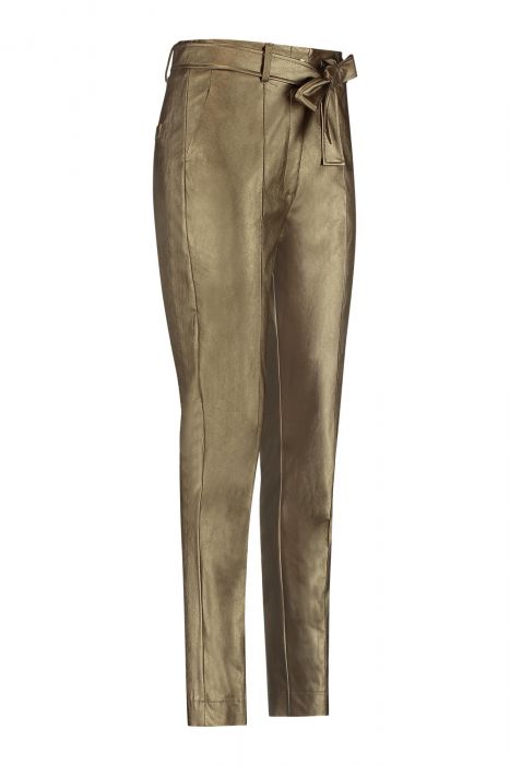 Studio Anneloes Mita faux leather trousers