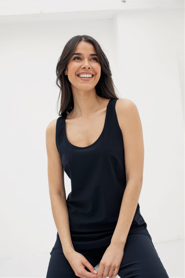 Studio Anneloes Race top donkerblauw