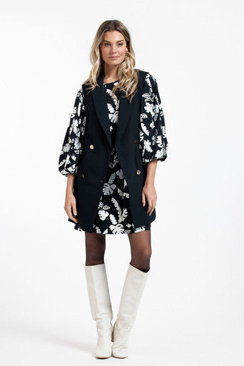 Studio Anneloes Jazzy sleeveles bonded blazer